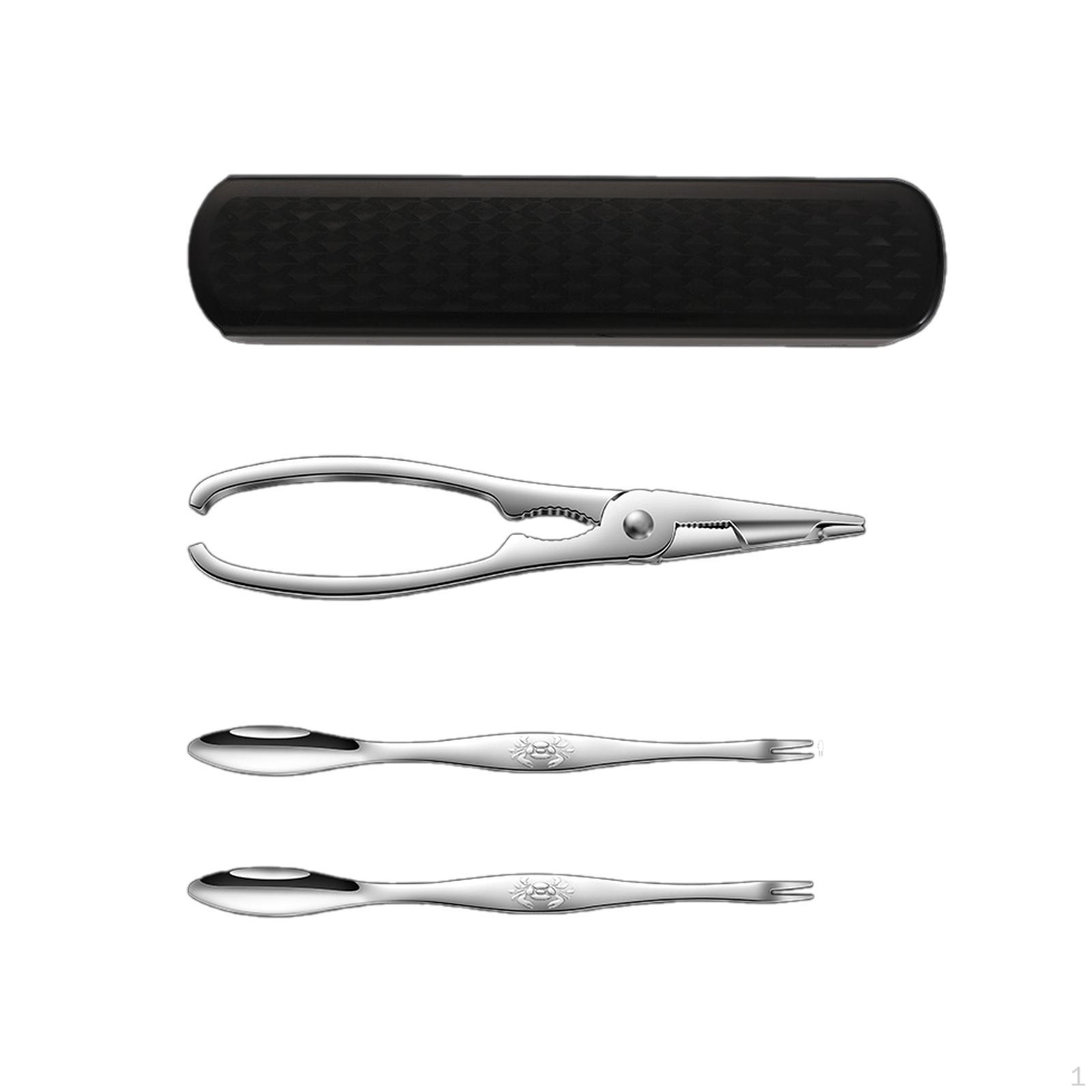 

Инструмент для поедания крабов, прочный щелкунчик для бара, вечеринок, принадлежностей для кухни 2 crab pin