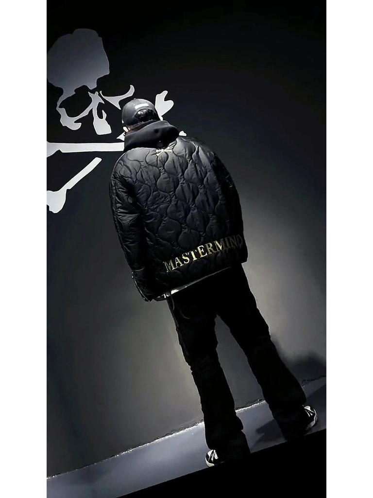 Skull Embroidery Baseball Collar Cotton Jacket - MMJ American Trendy Brand Outerwear