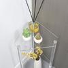 Acrylic Table with Clear Top Elegant Living Room Furniture Transparent Storage Rack for Office or Residential Use