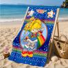 Rainbow Adventure Beach Towel, Microfiber Beach Towel, Perfect For Pool, Beach, Travel, Home Decor Beach Party Fan Gifts