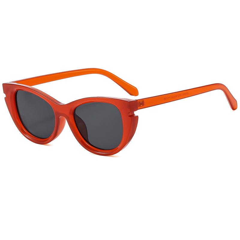 Retro Small Face Sunglasses Women'S Summer Seaside Vacation Uv-Proof Glasses Sunglasses Men