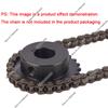 1Pc 04C Roller Chain Drive Sprockets Wheel 17T To 40T with Keyway Hole Bore 10mm To 20mm 45# Steel Chain Gears Pitch 1/4" 6.35mm