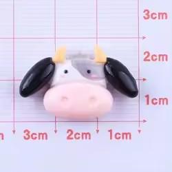 Hot Sale Happy Farm Garden Design Flatback Resin Bow Charms Artifical Style Accessories for Girls