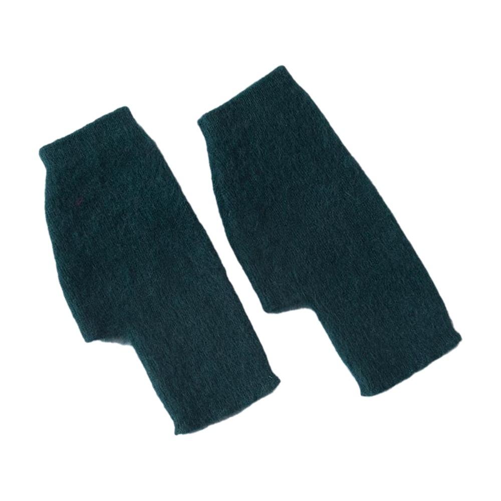 Wool Knitted Gloves Velvet Plush Mittens Lovely Half Finger Gloves Students