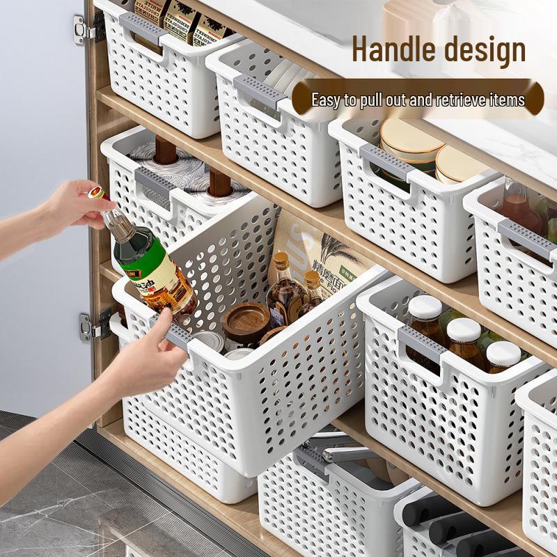 Sundries Storage Box for Toys, Snacks, and Wardrobe - Plastic Organizer for Home, Living Room, or Desktop Use