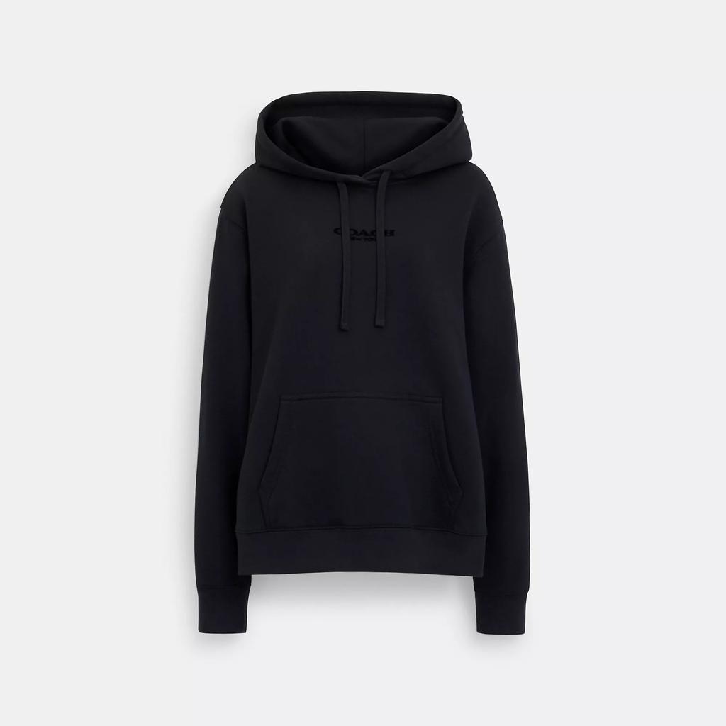 Coach Signature Hoodie Navy