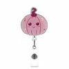 Doctor Badge Clip Lightweight Halloween Badge Holder Pumpkin Badge Reel Sturdy For Hospitals Companies Schools