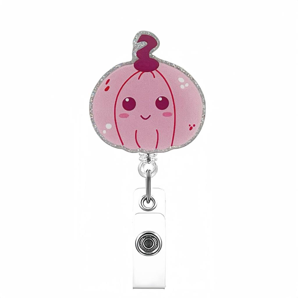 Doctor Badge Clip Lightweight Halloween Badge Holder Pumpkin Badge Reel Sturdy For Hospitals Companies Schools