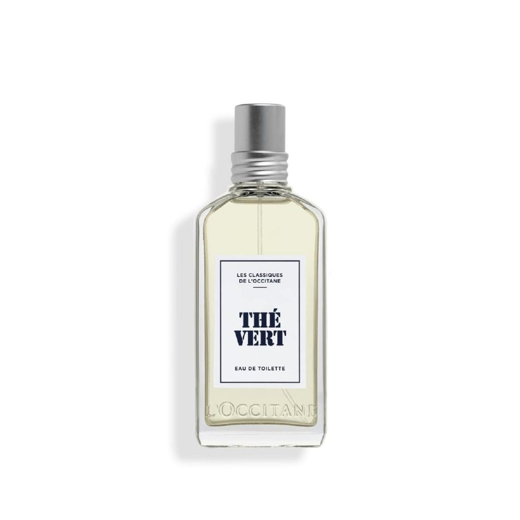 Green Tea Eau de Toilette A clear fragrance of green tea and Popular with both men and L'OCCITANE 50mL. citrus. women.