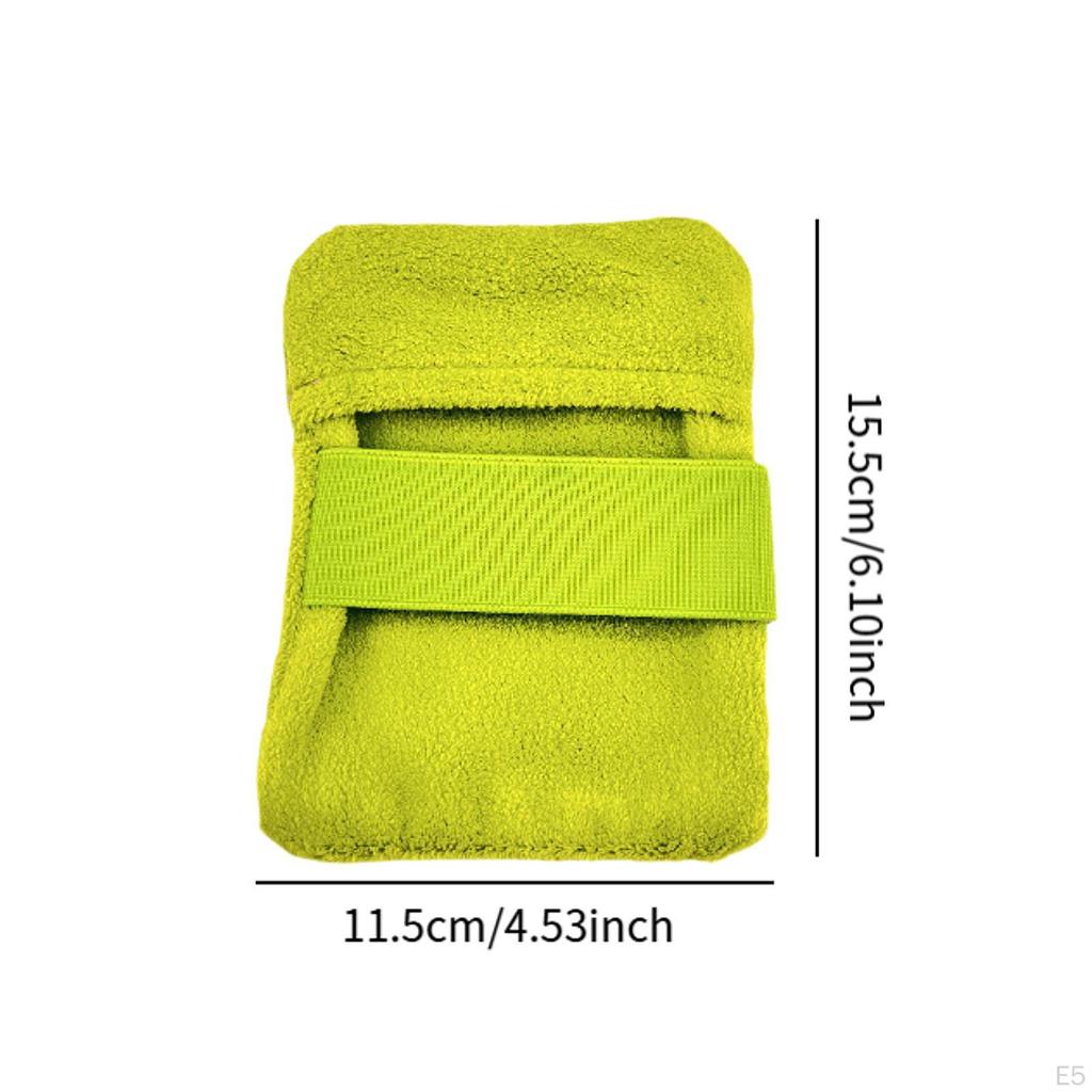 Sand Mitt for Beach Accessories Lightweight Portable Powder Bag Wipe Off Mitts