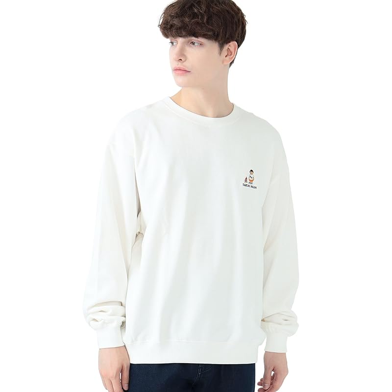 

[Beams Heart] sweatshirt Takibi bear big men s OFF_WHITE M