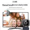 Fofan HD Computer Webcam with Built-in Microphone