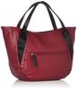 Polyurethane X Cow Leather Casual Tote Red [Isaac] 2-Way Y92-03-02