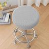 Thickened Bar Round Stool Cover Elastic Seat Chair Slipcover Soft Stool Cushion Cover