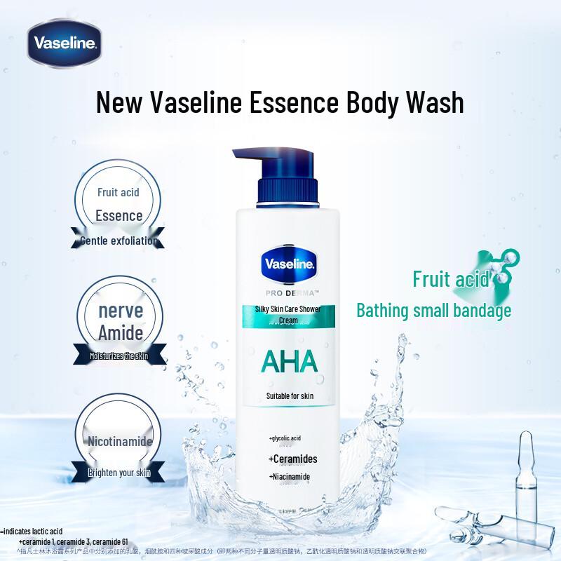 Vaseline AHA Gładka Skóra Żel pod Prysznic 500ml