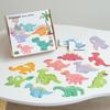 Wooden creative dinosaur 26 letters, early childhood educational puzzle toys, enlightenment learning games, children's teaching