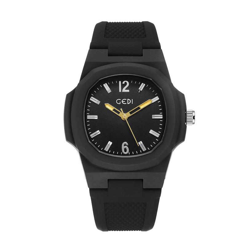 

Gedi Fashion Мужские водонепроницаемые кварцевые силиконовые спортивные часы