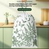 10/50Pcs Drawstring Trash Bags With Mugwort Scent Extra Thick Tear Resistant For Kitchen Bathroom Daily Use