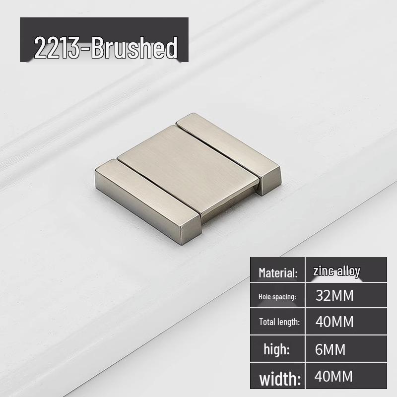 Moderner europäischer Stil, unsichtbarer Schrankgriff ohne Bohren