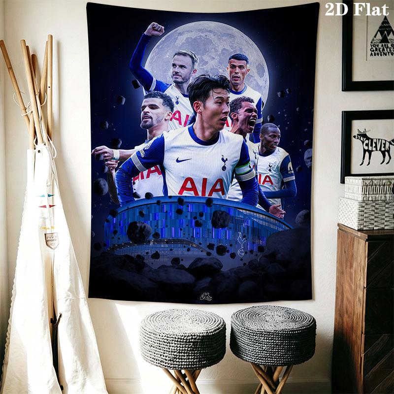 The Spurs Wall Hanging Printed Fabric Blanket Decorative Tapestries for Bedroom Living Room Home Decor