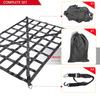 Truck Bed Cargo Barrier Net With S Hooks For Secure Transport In Pickups And SUVs