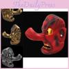 Hänförande japansk Tengu-mask för Halloween med demonisk design i Kan'ami-stil