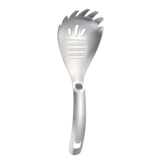 Multi-Function Spoon Stainless Steel Food Masher Egg Separator Bottle Opener Pasta Strainer Portable