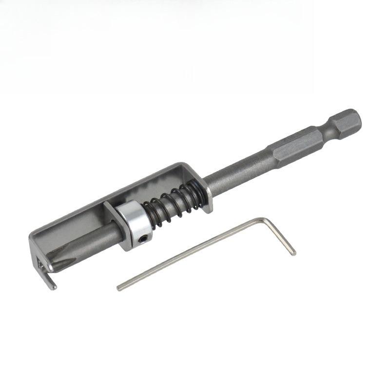 

DIY Electric Drill Screw Holder Anti Drop Bit Attachment for Phillips Head Fixing Clamp One Handed Repair Tool Set