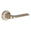 DH18 Door Handle, Vidaro, Basic Line, Round Plate, Brushed Nickel