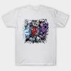 Asian Size Cotton Unisex Tshirt Print T-shirt Kakashi And Obito: A Duality Of Powers T-shirt No-Cut Print Regular Fit