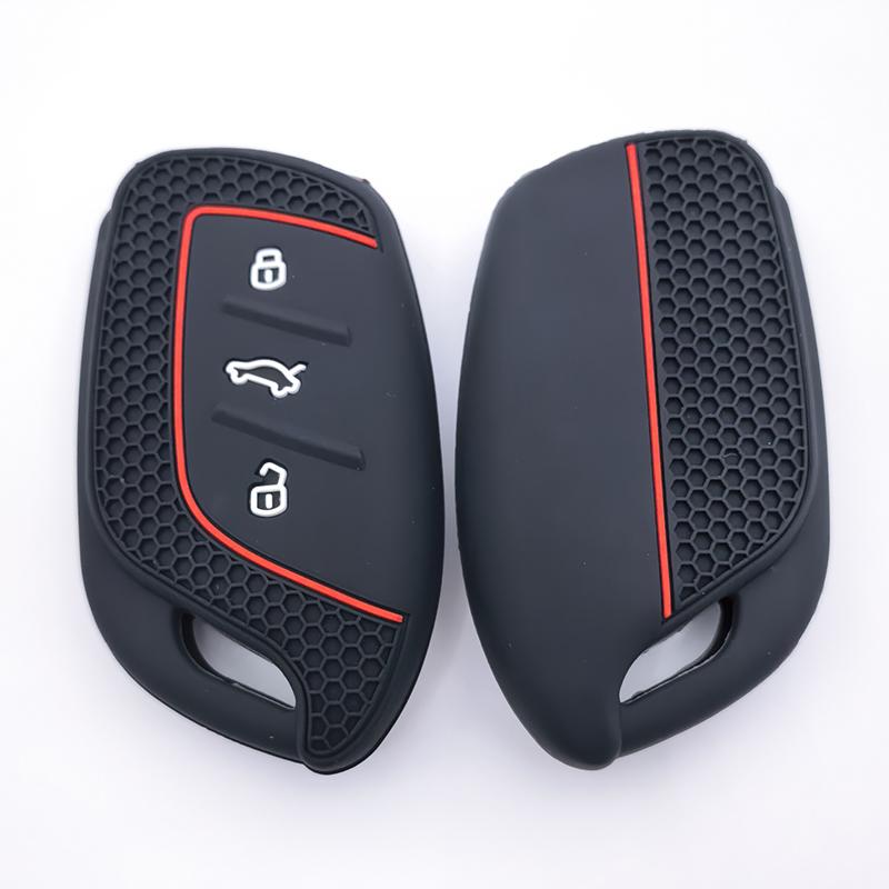 3 Buttons Silicone Fob Key Cover Case For Mg 4 Mg4 Ev Mg Hs Gt Zs Ev Zx Mg5 Mg6 For Roewe Rx3 Rx5 Rx8 Erx5 I6 I5
