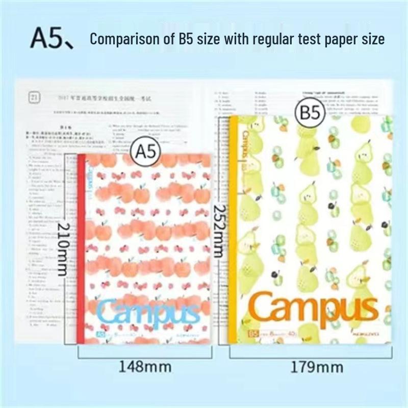 Kokuyo Limited Edition Wireless Binding Student Manuscript Notebook with Japanese Dowling Paper