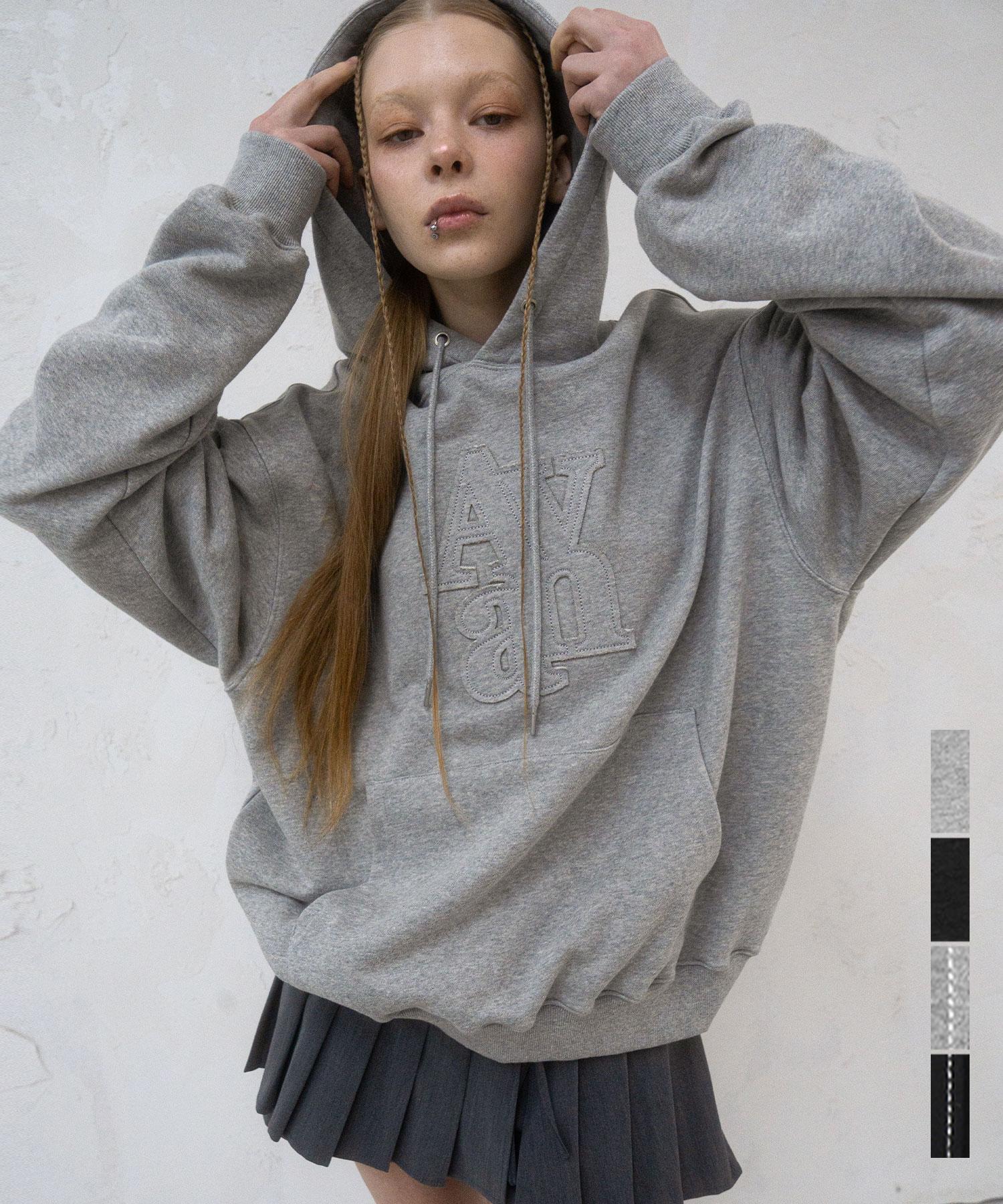 Urban Dress Aa Stitch Embo Hoody - 4Col Black X White/S
