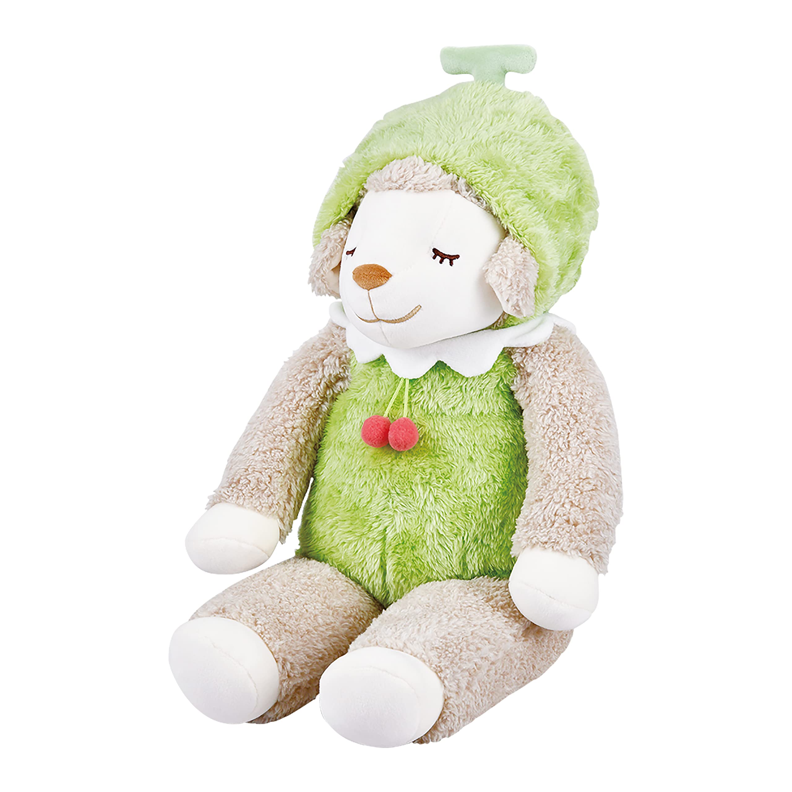 

LIV HEART Colorful Soda Maple Sheep Maple Lop Body Pillow, Medium Size (Approx. 50cm), Melon Soda Plush Toy, 18235-13