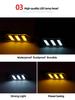 LED Side Marker Lights Turn Signal Lamp Daytime Running Light DRL For HONDA CIVI