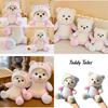 Lina Teddy Bear Plush Toy Colorful Soft Pp Cotton Stuffed Animal Gifts
