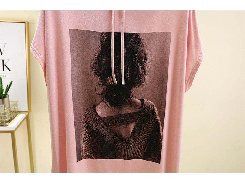 Chic Casual Loose Mid-Length Short Sleeve T-Shirt for Summer - Plus Size Available