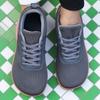 New Men's Wide Toe Shoe Barefoot Casual Wide Sneakers Last Fashionable Canvas Flat Board Shoes Breathable Mesh Men's Flat Shoes