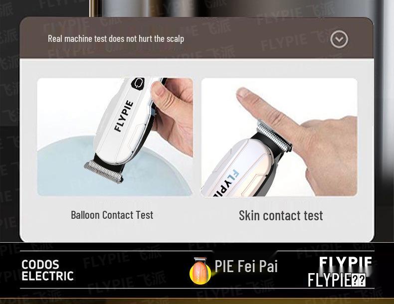 Wireless Digital Display Hair Clipper - Rechargeable Electric Barber Tool for Salon & Home Use