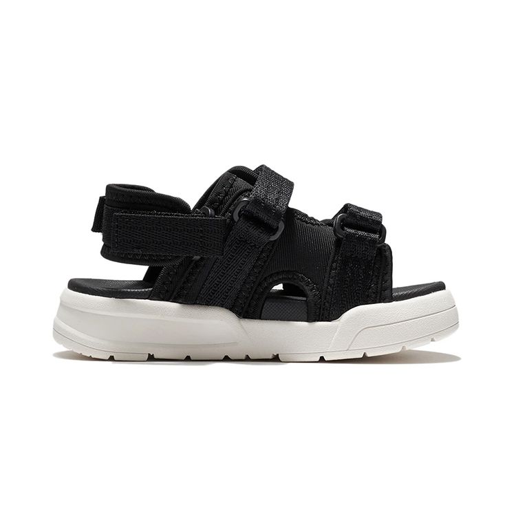 Li Ning Comfortable Breathable Kids Sandals Kids Footwear Black YKKS020-1