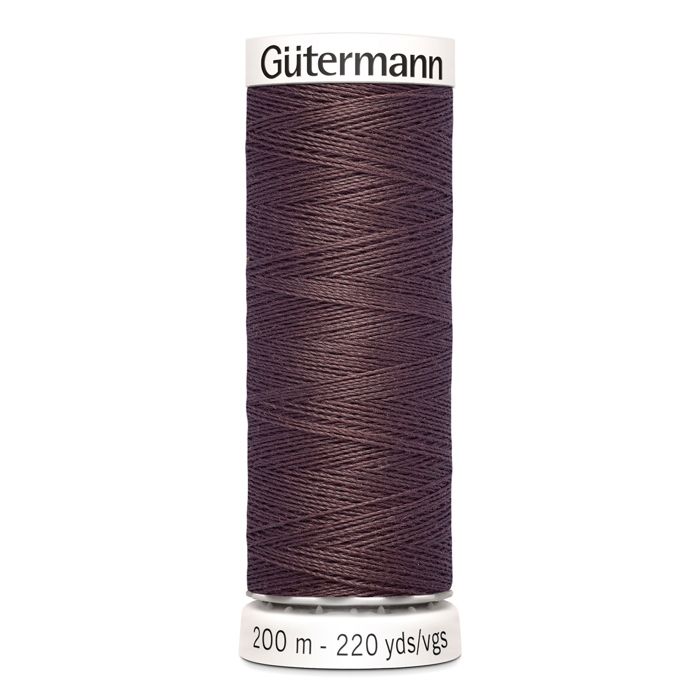 Fil tout textile - GUTERMANN - 748277-883 - 200m - Couleur 883 Marron - Vendu à la pièce