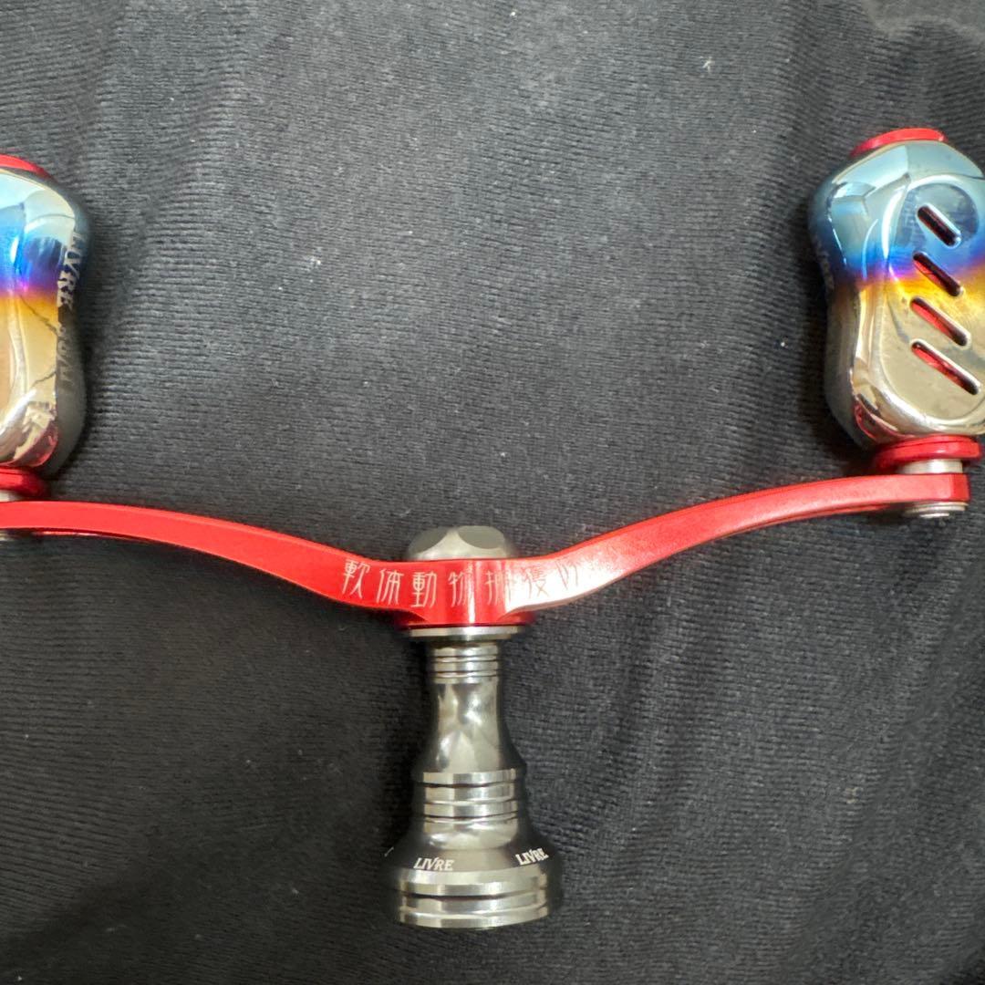 Used Kanji x LIVRE Mollusk Capture Team Rare Handle for Daiwa 1 day limited price reduction