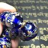 Ancient Gems Blue Phoenix Pattern Glass Bracelet Bracelet Versatile Jewelry Gifts