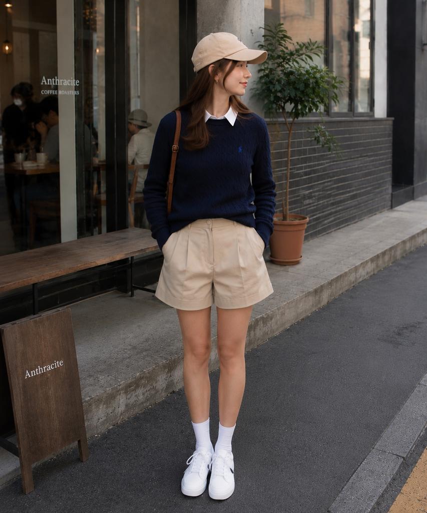 Seuteijial Diamond Washed Ball Cap [Beige]