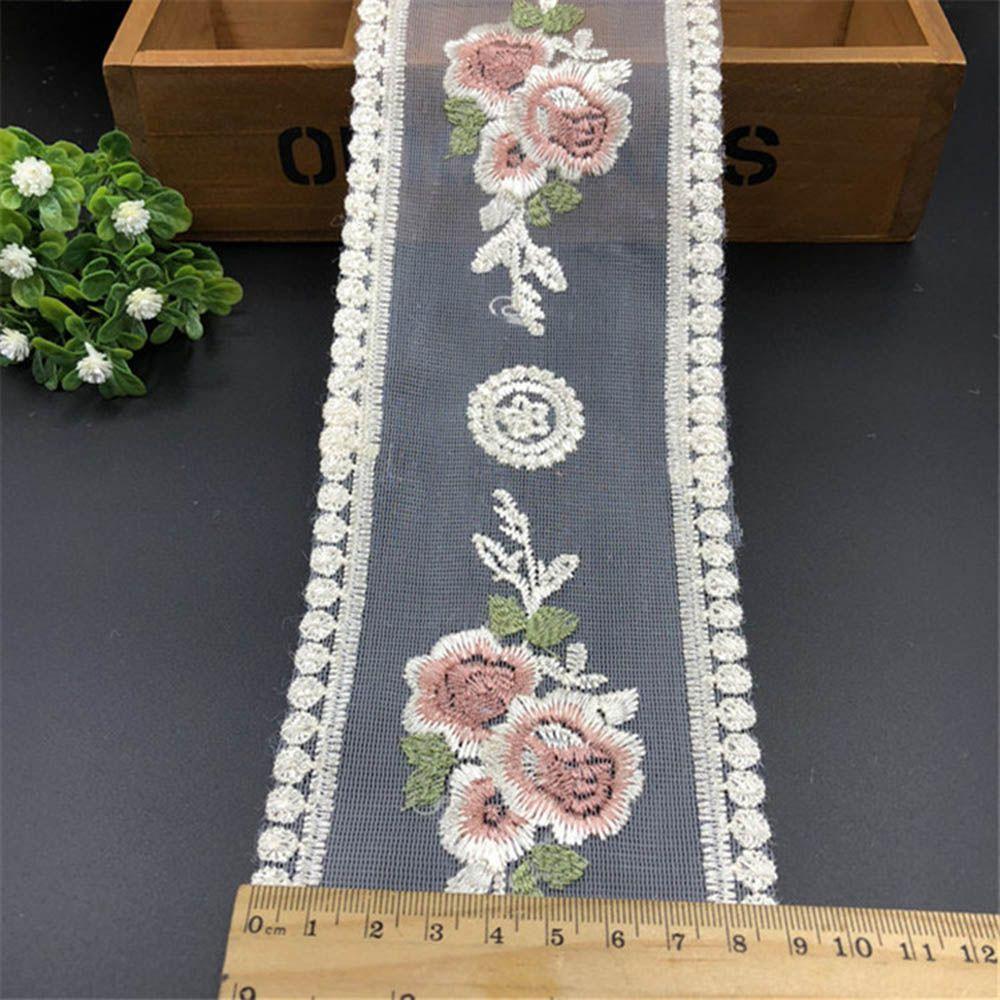 Dress Accessories Decoration Garments Craft Wedding Flowers DIY Lace Ribbon Embroidered Lace Trims