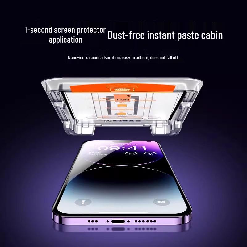 Apple iPhone 16 Pro Max Tempered Anti-Peep Screen Protector with Blue Light Filter