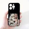 L-Lady G-Gaga Phone Case For IPhone 17 Pro Max 15 Pro 16 14 Plus 12 13 Mini 11 Pro Shockproof Soft Cover