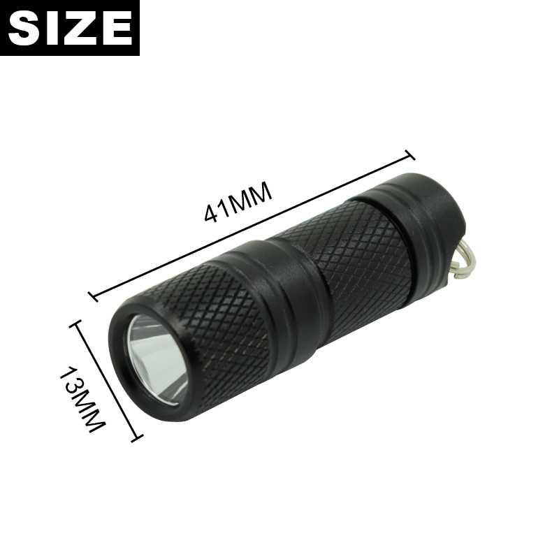 Portable Super Mini Light LED Taschenlampe Schlüsselanhänger Taschenlampe Portable Super Mini Light LED Taschenlampe Schlüsselanhänger Taschenlampe