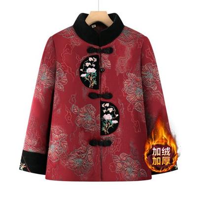New Winter Padded Jacket Thickened Jacket Velvet Cotton Clothes