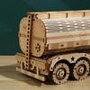 3D Wooden Jigsaw Puzzle: Oil Tanker Piggy Bank DIY Truck